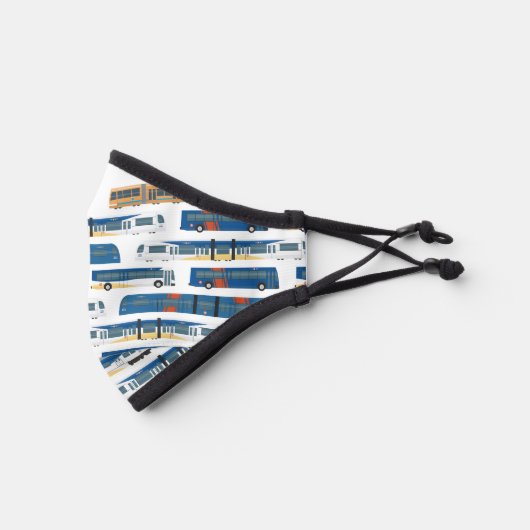 Portland Transit Vehicles Mask (Left)