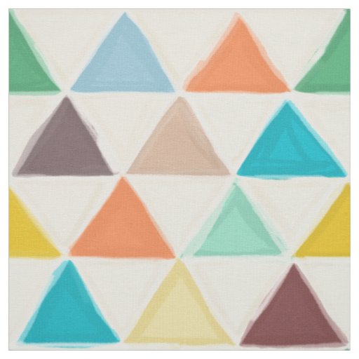 Portland triangles fabric