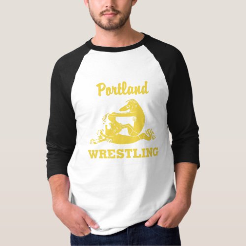 Portland Wrestling T_Shirt