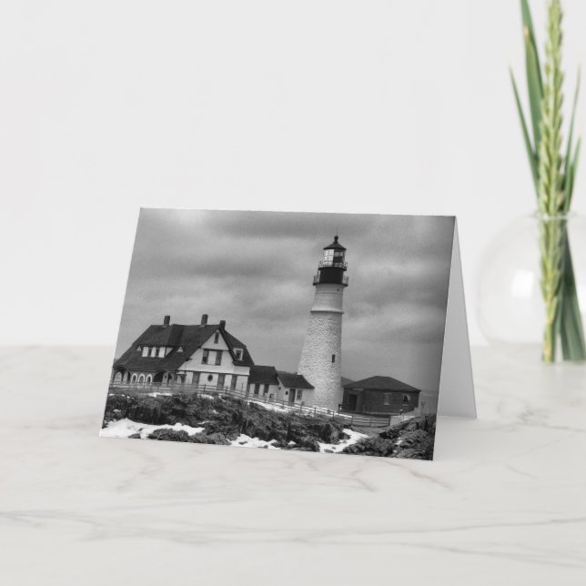 Portlandhead Lighthouse Card (Front)