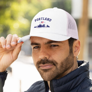 Portland's Urban Silhouette Trucker Hat