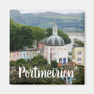 Portmeirion Souvenir Estuary Gwynedd, North Wales Magnet