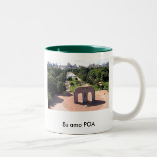 Porto Alegre Two-Tone Coffee Mug