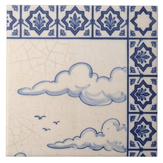 Porto Azulejo Mural Tile 2 of 6 Top Right
