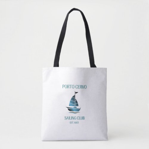 Porto Cervo Sailing Club Luxury  Tote Bag