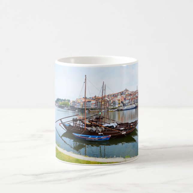 Porto in Portugal Coffee Mug (Center)