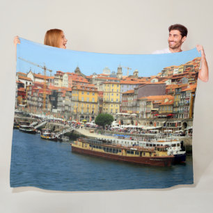 Porto, Portugal Fleece Blanket