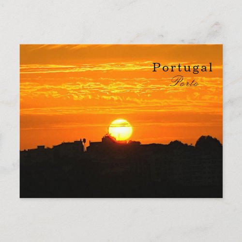 Porto _ Portugal _ Pr do Sol _ Postcard