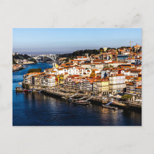 Porto, portugal postcard