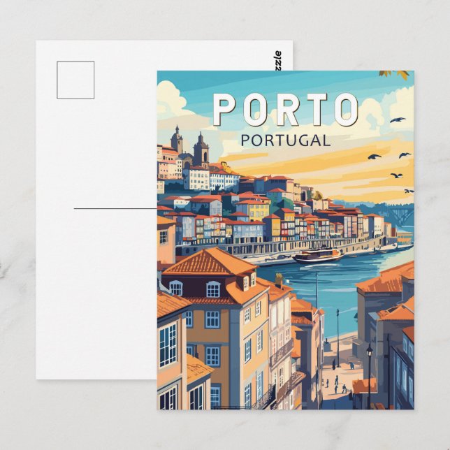 Carte Postale Vintage - Braga, Portugal - 1912 - Ad3688
