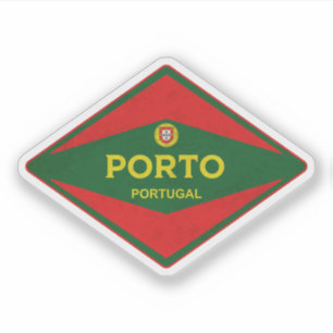 Porto Portugal Vintage Sticker