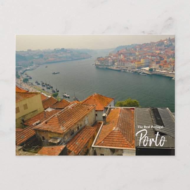 Porto Rooftops- The Real Portugal Postcard (Front)