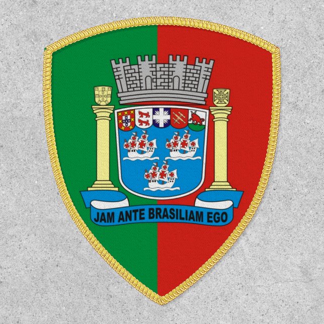 Porto Seguro, Bahia - BRAZIL Patch (Front)