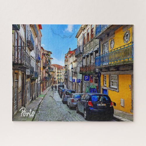 Porto Streets Portugal  Jigsaw Puzzle