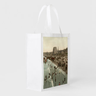 Portobello Beach, Edinburgh, Scotland Reusable Grocery Bag