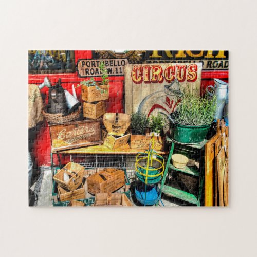 Portobello Road Market London Jigsaw Puzzle