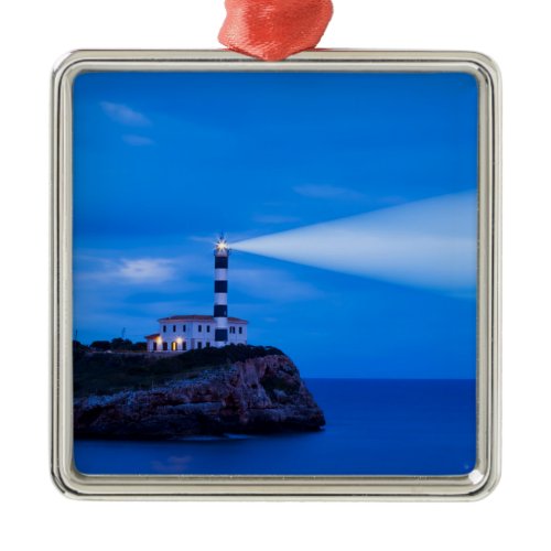 Portocolom Lighthouse Metal Ornament