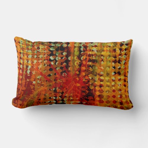 Portofino Abstract Lumbar Pillow