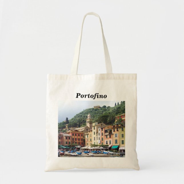 Portofino Dreaming Tote Bag (Front)