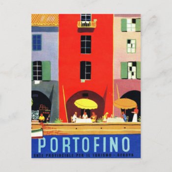 Portofino Genova Italy Postcard by made_in_atlantis at Zazzle