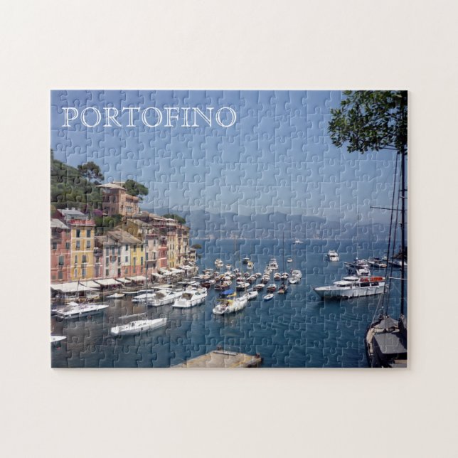 portofino harbour jigsaw puzzle (Horizontal)