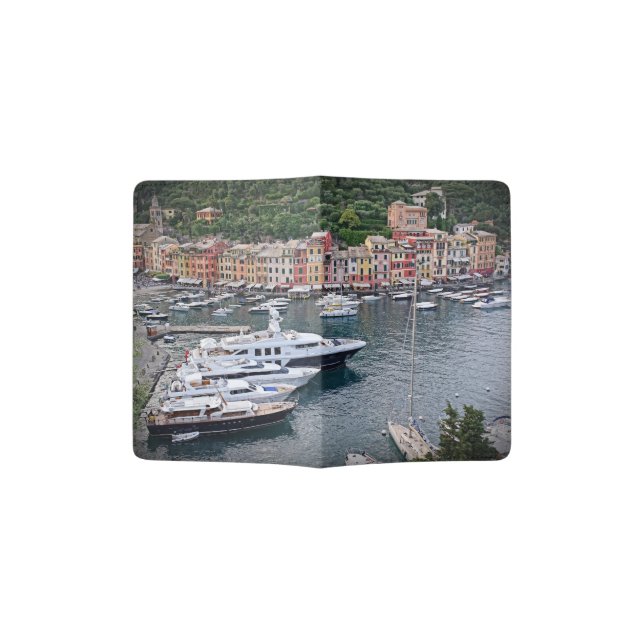 Portofino, Italia - Passport Holder / Cover (Opened)