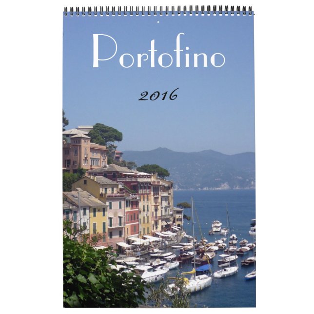 portofino italy 2016 calendar (Cover)