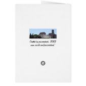 Portofino, Italy Blank All Occasion Card (Back)