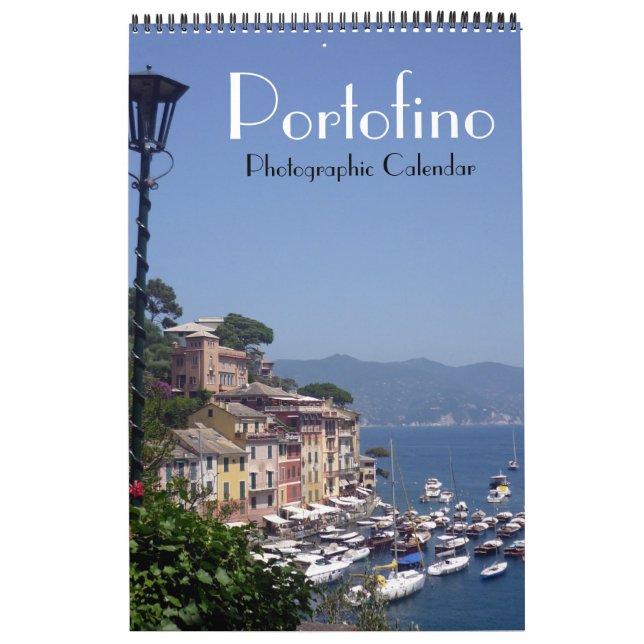 portofino italy calendar (Cover)