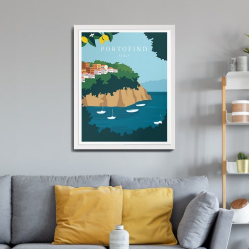 Portofino Italy Framed Art