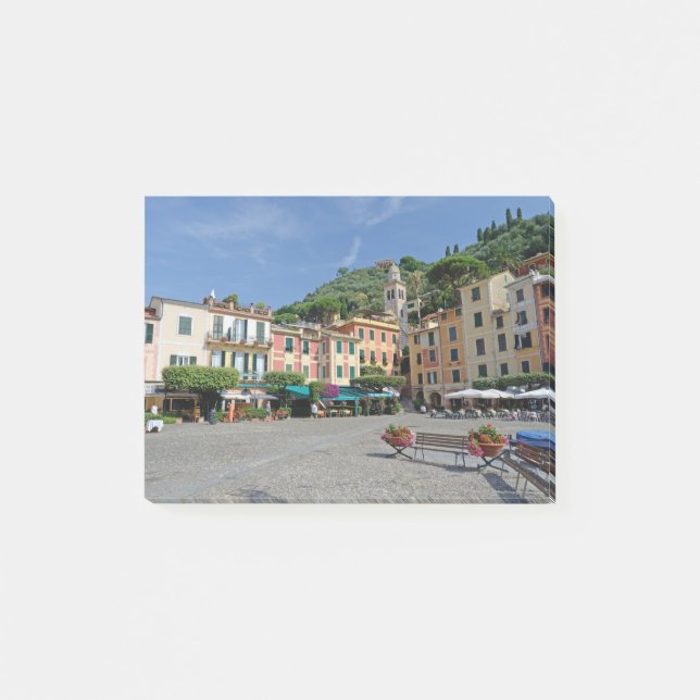 Portofino, Italy. Portofino Village Square Post-it Notes (Front)