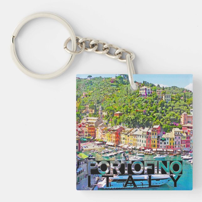 Portofino Keychain (Front)