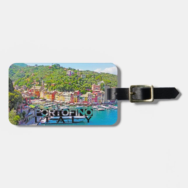 Portofino Luggage Tag (Front Horizontal)