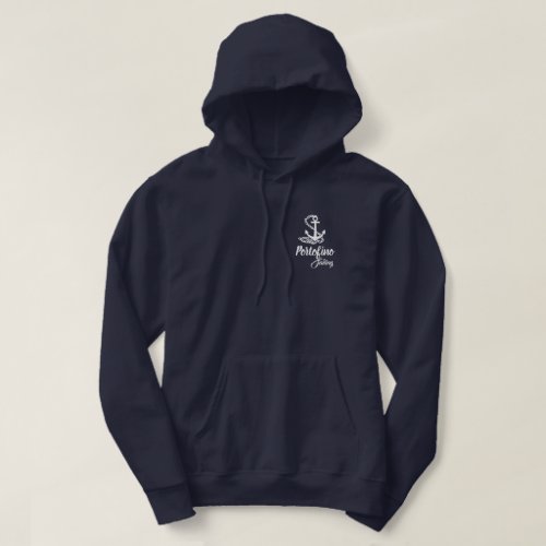 Portofino Sailing Maritime Style Hoodie