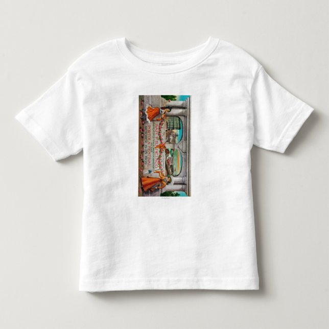 Portola Festival Advertisment (women) Toddler T-shirt (Front)