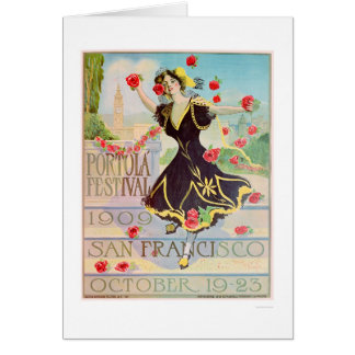 Portola Festival in San Francisco 1909 Cards
