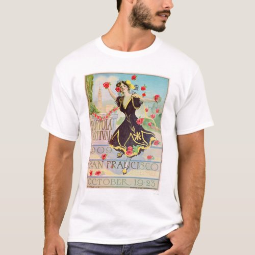 Portola Festival in San Francisco 1909 T_Shirt