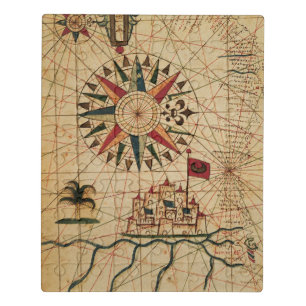 Portolan Chart Map of Cairo, Egypt Jigsaw Puzzle