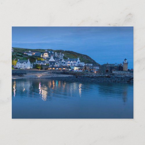 Portpatrick Harbour Scotland Postcard