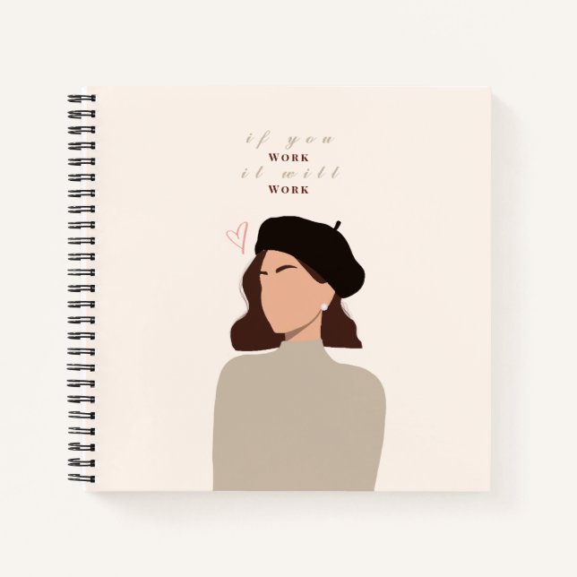 Portrait 5 Notebook (Front)