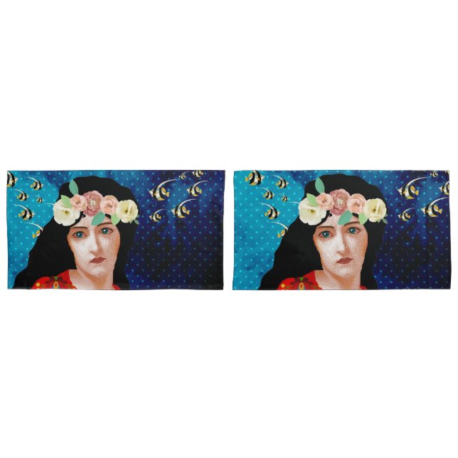 Portrait Art Pillow Case (Front-Set)