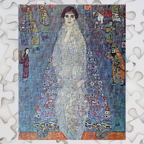 Portrait Baroness Elisabeth Bacchofen Echt Klimt Jigsaw Puzzle