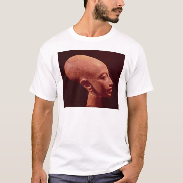 Portrait bust of a daughter of King Akhenaten T-Shirt (Front)