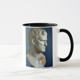 Portrait bust of Agrippa (63-12 BC) Roman (marble) Mug