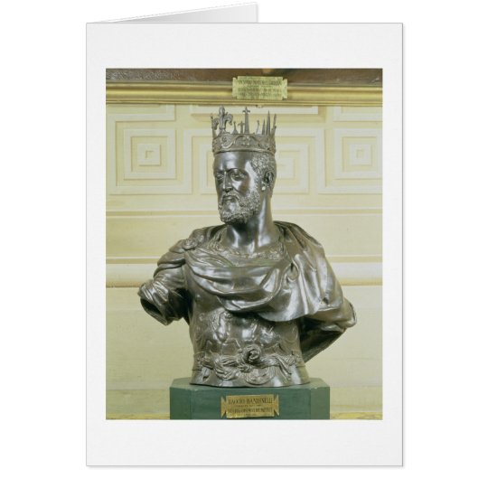 Portrait Bust of Cosimo I de Medici (1519-74) c.15 Card