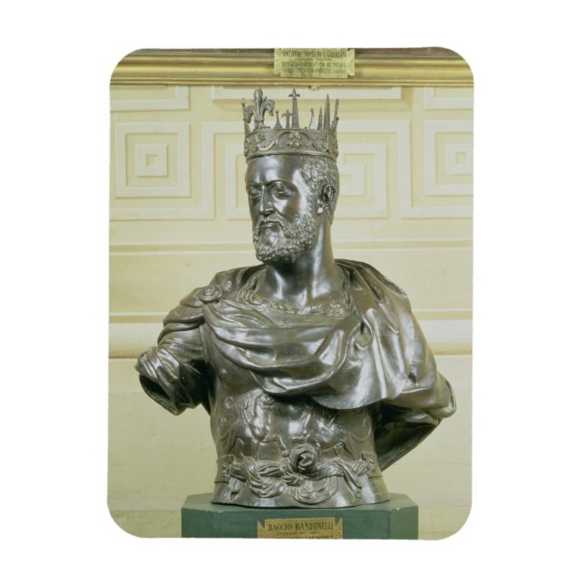 Portrait Bust of Cosimo I de Medici (1519-74) c.15 Magnet (Vertical)