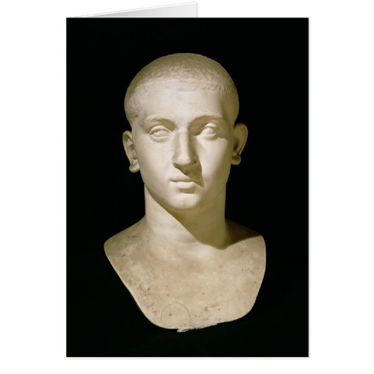Portrait bust of Emperor Severus Alexander Cards (Front)