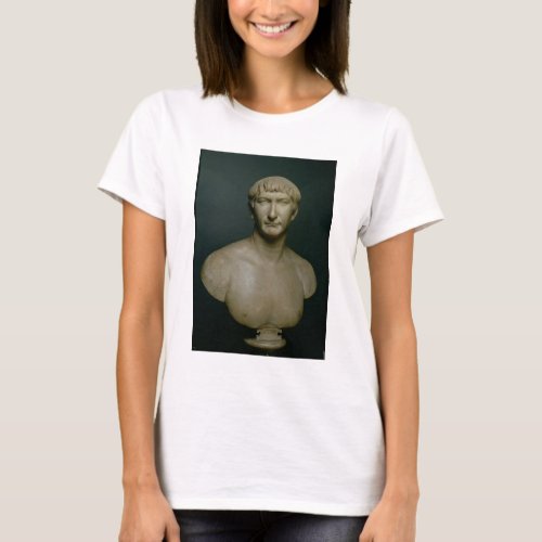 Portrait bust of emperor Trajan 53_117 AD 1st_2n T_Shirt