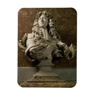 Portrait bust of Louis XIV (1638-1715), 1665, (mar Magnet