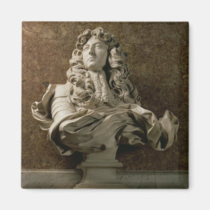 Portrait bust of Louis XIV (1638-1715), 1665, (mar Magnet
